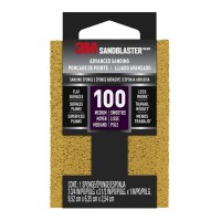 3M SandBlaster Sanding Sponge 20908-100 Maroon 100 Grit